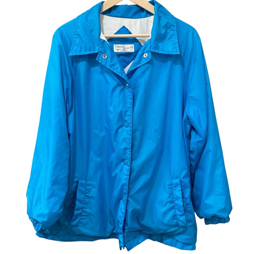 Vintage Current Seen lined windbreaker size 20W